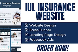 build iul insurance website life insurance webiste insurance website iul website