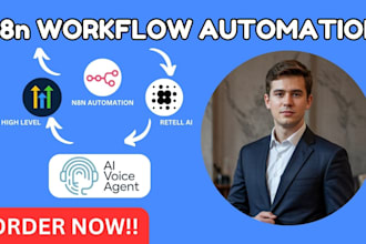 do n8n automation workflow vapi ai go high level chatbot retell ai voice agent