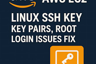 aws ec2 linux ssh key, key pairs, root login issues fix