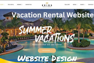 do squarespace website design redesign property management hotel booking website