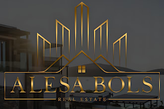 design property, realtor, real estate, or construction logo