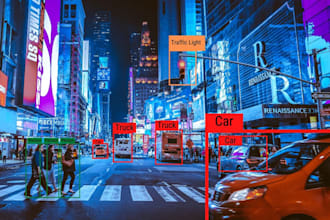 do yolo, opencv, object detection and nlp project