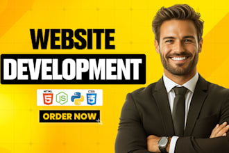 be full stack developer, front end web developer, full stack website development