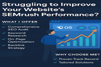 increase your semrush domain authority score from 0 to 50 plus