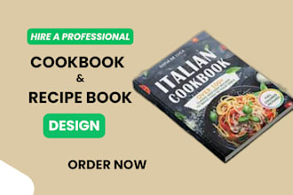 design, and write recipes for cookbook recipe book and ebook