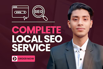 complete monthly local SEO service with gbp optimization