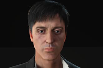 design realistic game character,pbr render,maya rig for ue5, topology,nsfw model