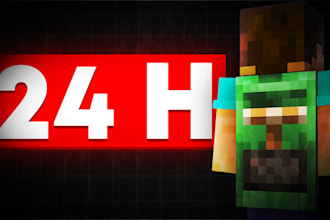 make a perfect minecraft bedwars thumbnail for you