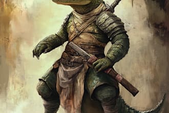 make to life your dnd character and party