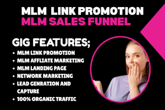 do mlm promotion, website, mlm sales funnel, mlm leads, mlm marketing, solo ads