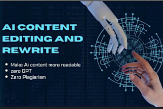professionally edit and humanize your ai generated content