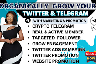 grow crypto telegram promotion, crypto telegram marketing, telegram subscriber