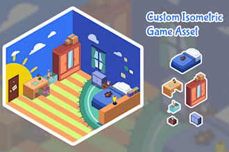create 2d isometric game asset