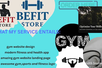 help you design weight lifting logo
