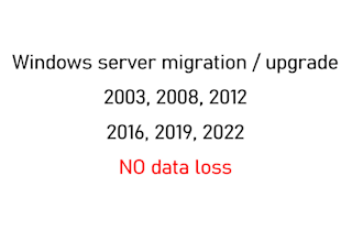 migrate your windows server