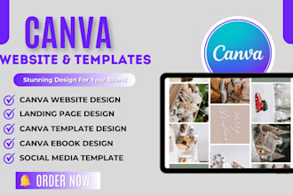 design canva website templates canva website redesign canva landing ebook cover