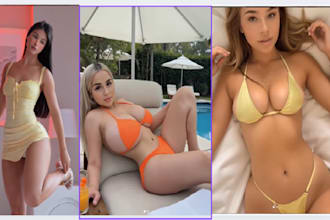 do epic 4k hd ai nsfw animation, ai onlyfans model, ai music video, erotic voice
