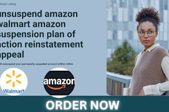 fix walmart amazon suspension plan of action reinstatement, appeal letter