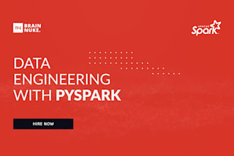 develop data pipelines in pyspark