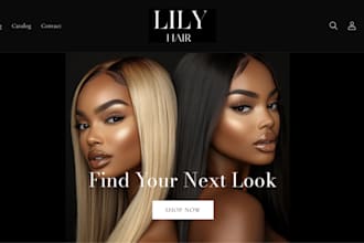 hair extension shopify store hair extension store hair website beuty website