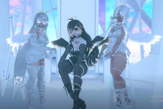 create a custom vrchat avatar, furry avatar, vrc character, vr avatar furry nsfw