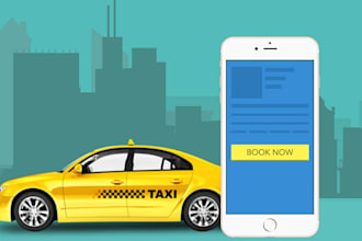 build taxi booking app, cab booking app, uber clone app like lyft, careem, bolt