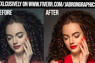 do expert adobe photoshop editing and image retouching