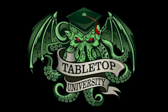 design high resolution superior tabletop university logo