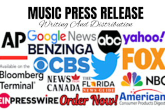 do music press release writing, music press release distribution pr distribution