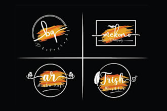 do handwriting, scripted, signature, cursive autograph logo