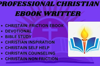 write your christian book on prophecy, mental health, or spiritual warfare