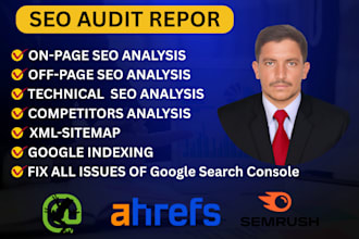 do a detailed website SEO audit report and indepth competitor analysis