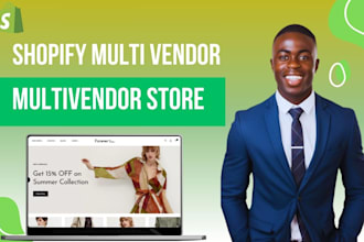 build shopify multi vendor store design shopify multivendor ecomerce marketplace