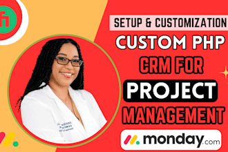 develop a custom PHP laravel CRM for your business