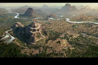 draw realistic illustration, environment concept art