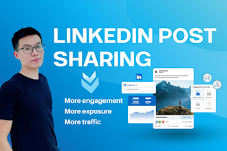 share your linkedin post with my 4k professional connections