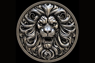 high detailed 3d bas relief model bas relief cnc engraving for 3d printing stl