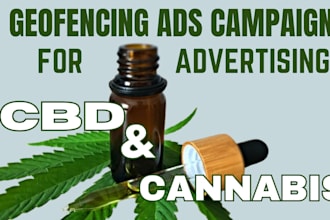 setup highly converting geofencing ads to boost cbd cannabis business