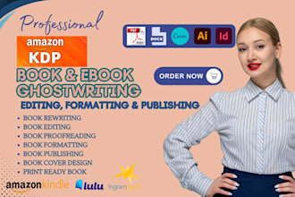 edit format poetry poem romance fiction nonfiction ghostwriter book formatting