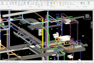 make plumbing drawings in autocad and revit