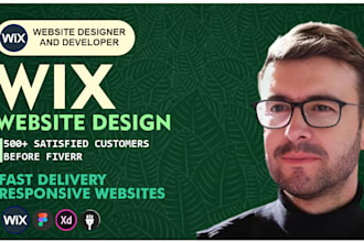 do wix web design an attractive wix studio website, wix booking site development
