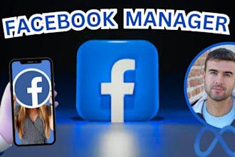 be your facebook manager,setup commerce shop and page ,setup high converting ads