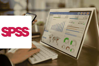 do spss data analysis and write report on any case study