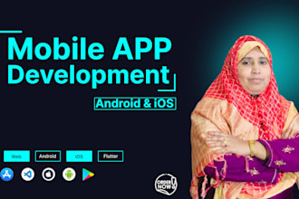 expert mobile app development ios android with flutter