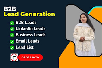 b2b lead generation from your targeted industry or niche