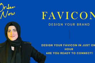 design a custom favicon for your website or brand