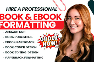 do book formatting paperback formatting book cover kindle ebook formatting