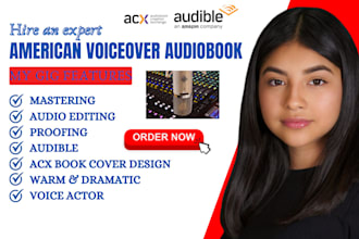 narrate mystery audiobook with american female voiceover for audible acx cover