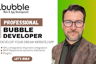 build scalable bubble io web apps saas mvp marketplace and ai integration