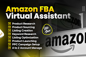be your amazon fba virtual assistant, amazon fba store VA